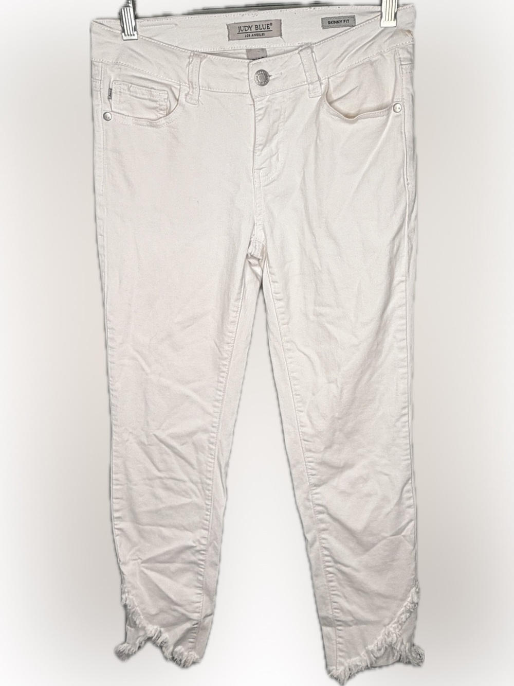 Judy Blue Skinny Fit White Jeans